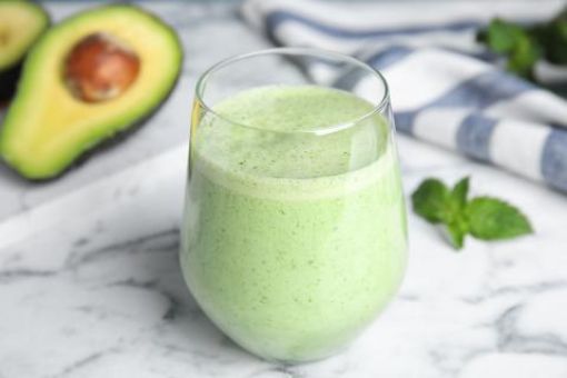 Picture of Avocado Melon Breakfast Smoothie