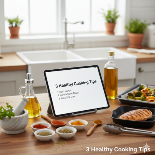 Picture of 3 Healthy Cooking Tips